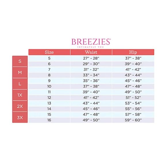 Breezies Sunbeige/Black Leak Proof Set of 2 High Cut Briefs Size Medium - Picture 4 of 6